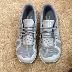 On Running Light Gray Sneakers